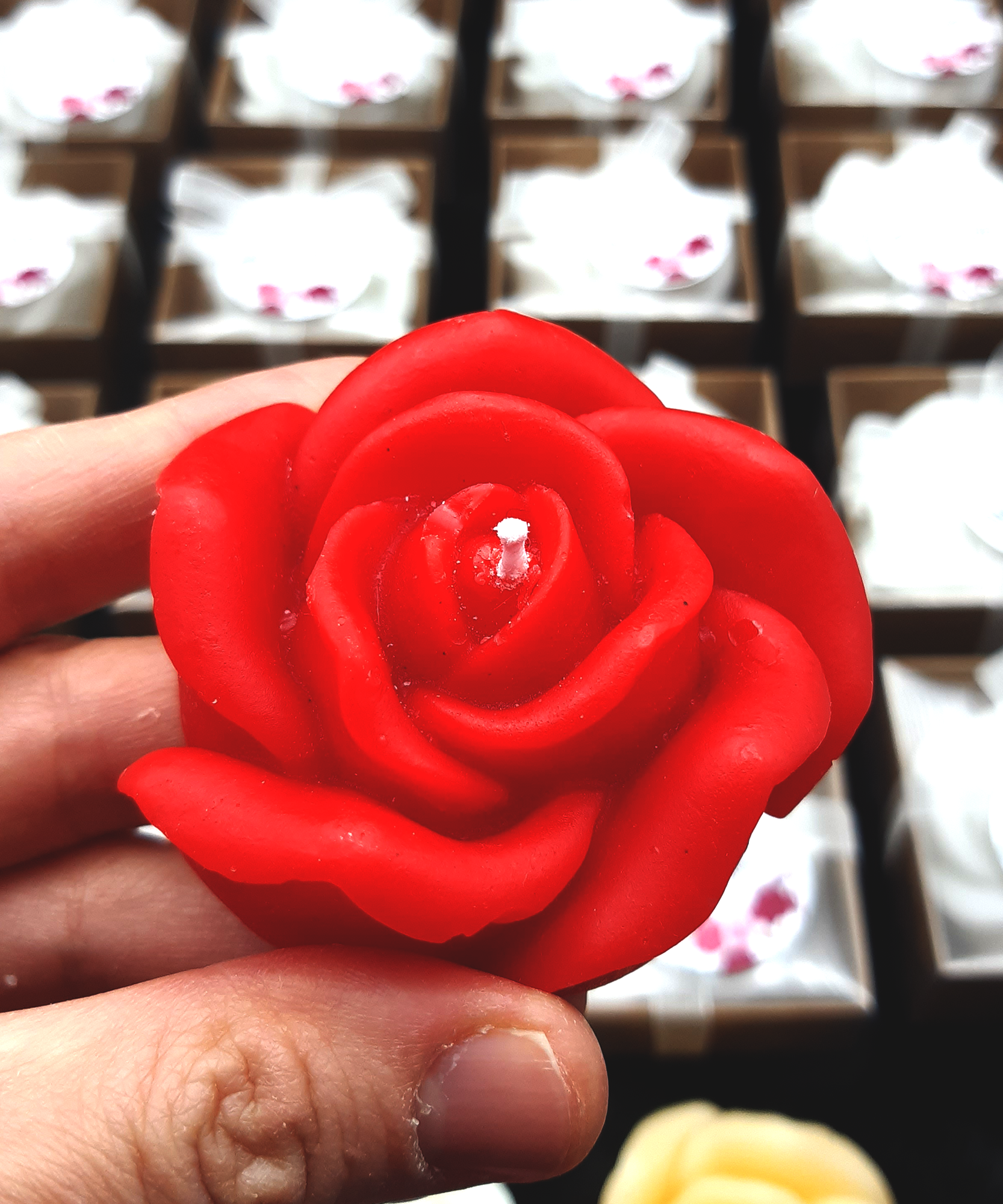 detalles boda para invitados, velas rosas personalizadas Regalito Invitados Detalles Comunion, Bautizo, Boda, , ideal como regalo recuerdos comunion  