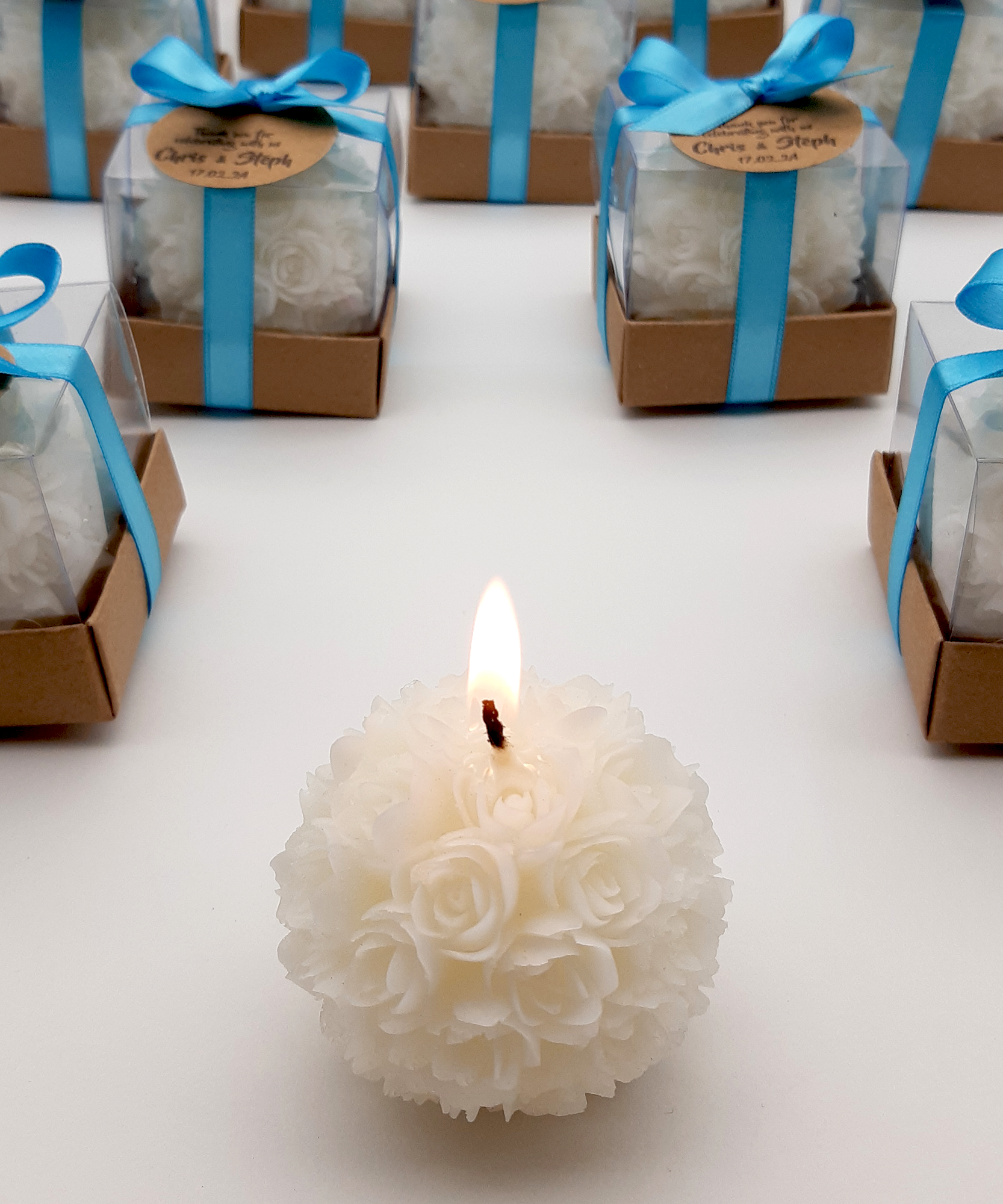 detalles boda para invitados, velas rosas personalizadas Detalles Comunion, Bautizo, Boda, Regalito Invitados, ideal como regalo recuerdos comunion  
