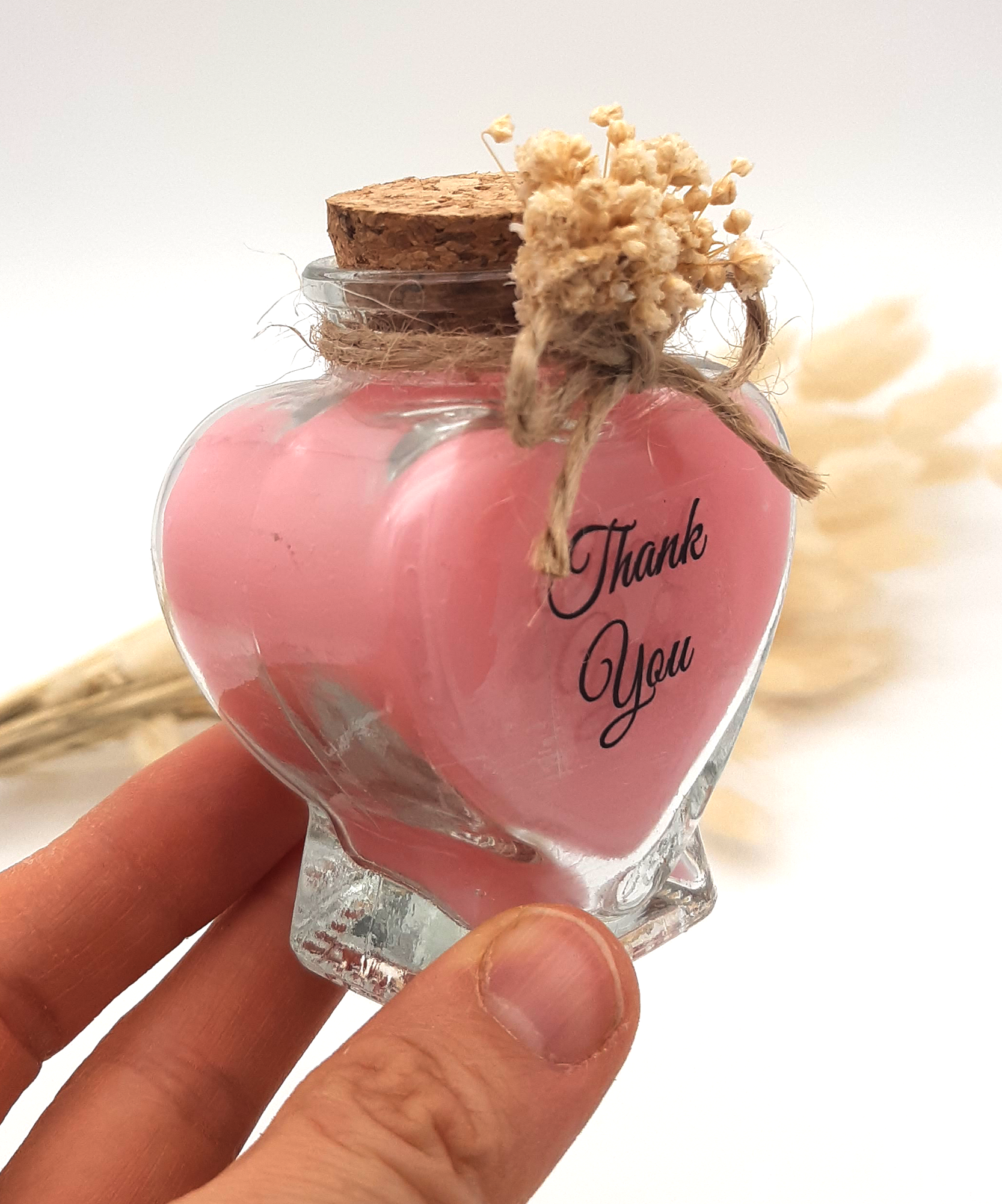 detalles boda para invitados, vela en vaso con forma de corazón personalizadas Regalito Invitados, regalito ideal como regalo recuerdos communion Bautizo, Boda
