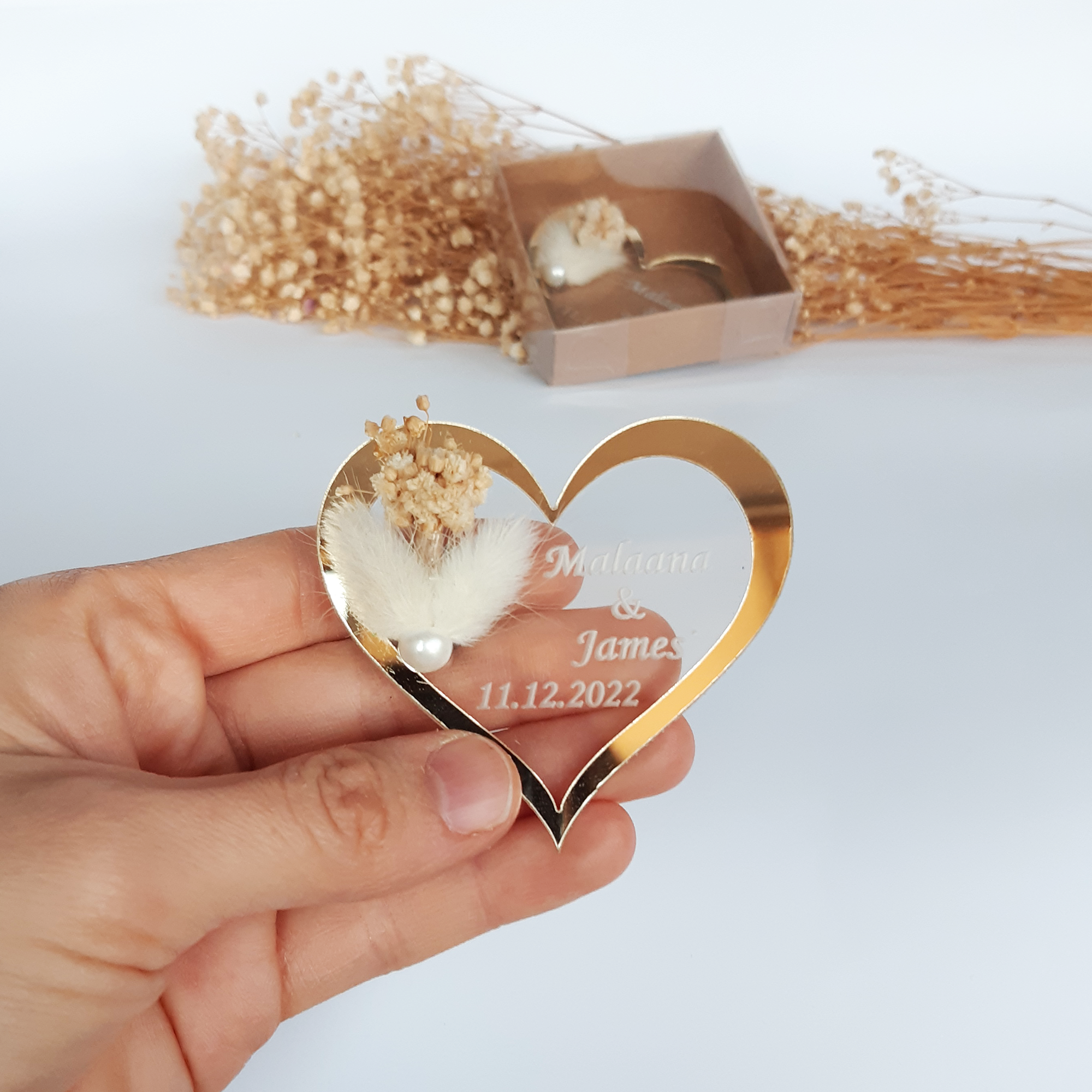 Recuerdos de boda para invitados, regalos invitados boda, acrílica piezas imán detalles boda para invitados, detalles comunion bautizo para invitados  ,