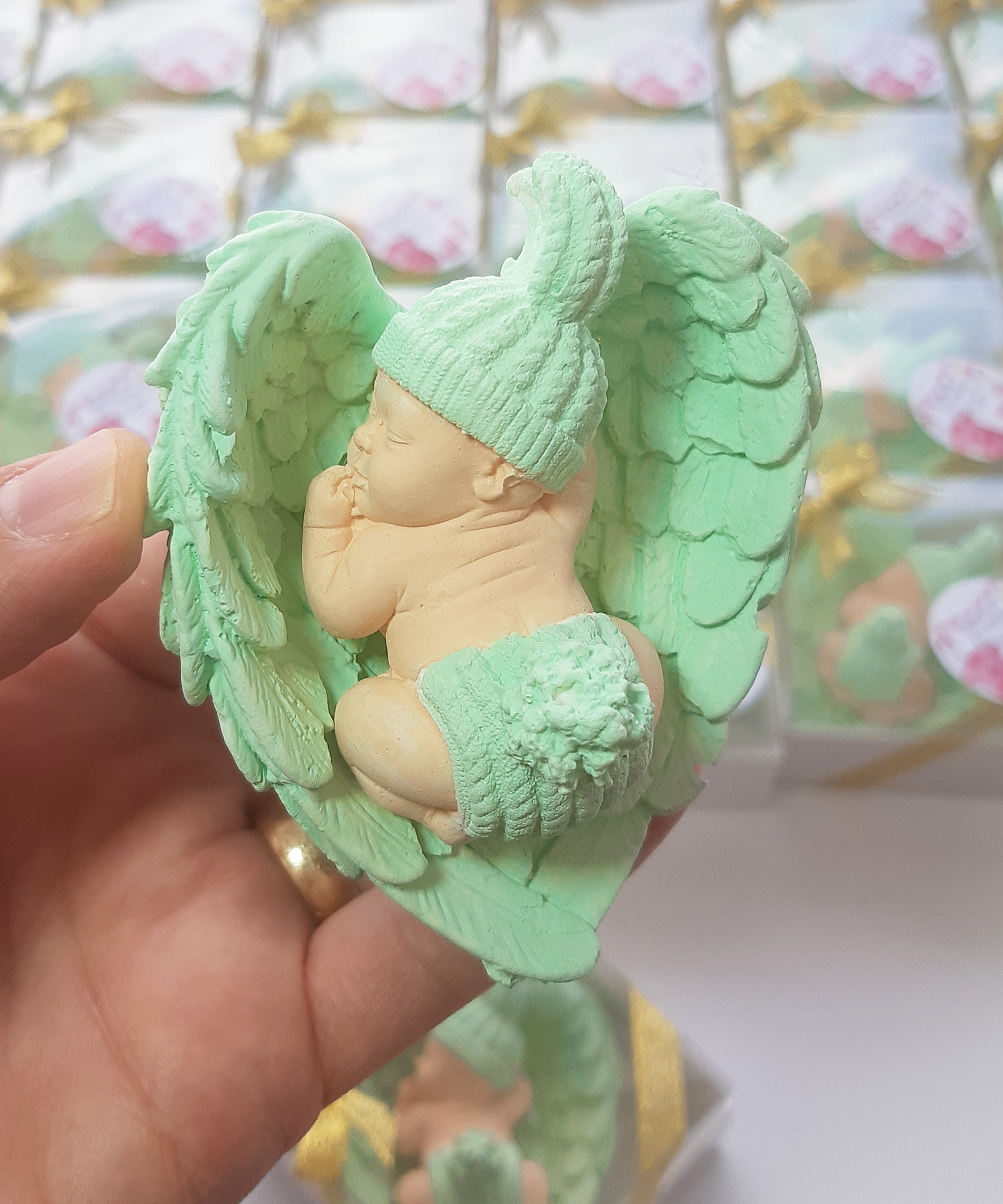 detalles bautizo para invitados, recuerdos bautizo niña niño bebe de piedra imanes detalles comunion para invitados, regalos originales bautizos para recien nacido