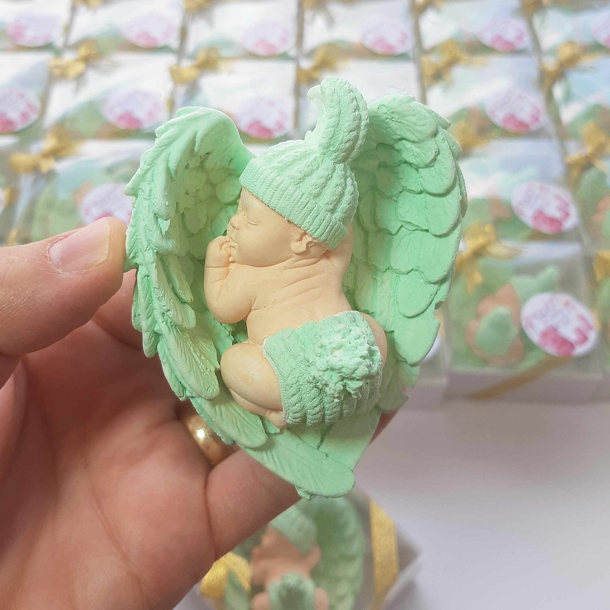 detalles bautizo para invitados, recuerdos bautizo niña niño bebe de piedra imanes detalles comunion para invitados, regalos originales bautizos para recien nacido