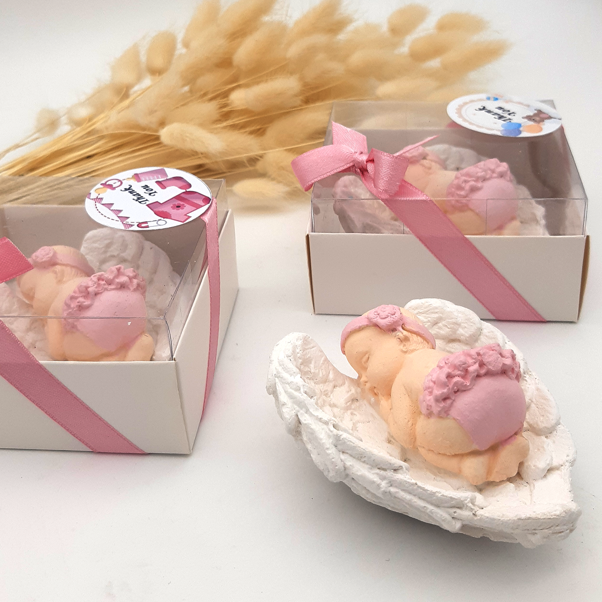 detalles bautizo para invitados, recuerdos bautizo niña niño bebe de piedra imanes detalles comunion para invitados, regalos originales bautizos para recien nacido