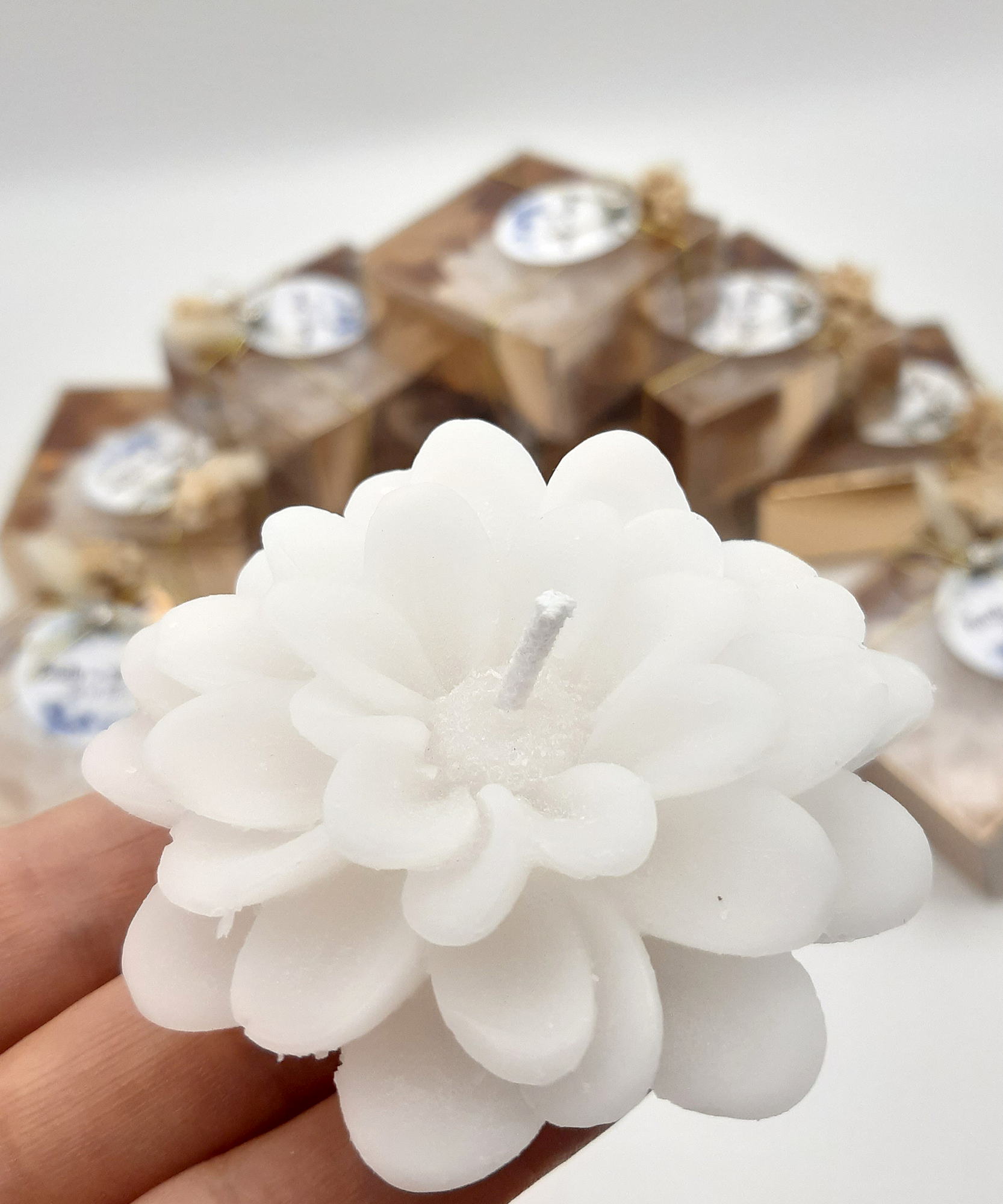 Recuerdos de boda a granel Imán de nevera de epoxi con caja para despedida de soltera