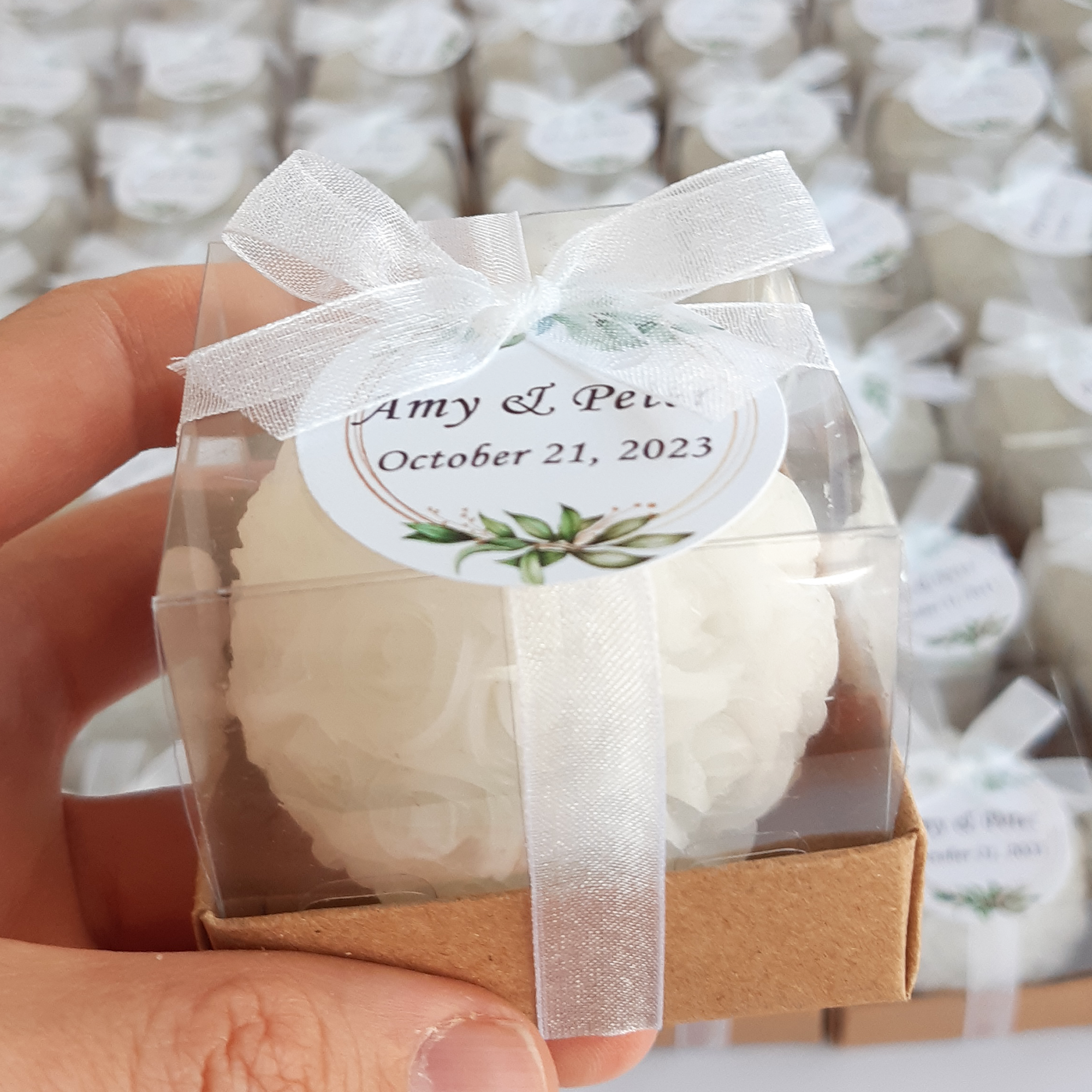 detalles boda para invitados, velas rosas personalizadas Detalles Comunion, Bautizo, Boda, Regalito Invitados, ideal como regalo recuerdos comunion  